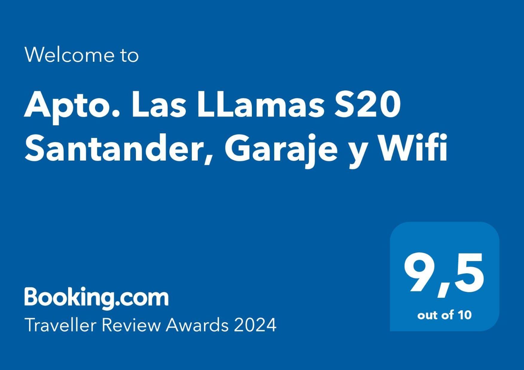 Apto. Llamas S20 Santander, Garaje Y Wifi Apartment Santander
